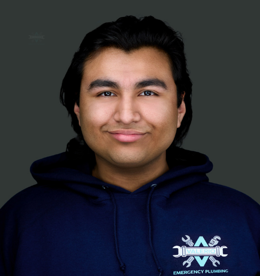 Yerinson Portillo, Licensed Plumber and Field Technician at Valerio Emergency Plumbing, serving Fairfield County, CT